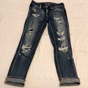 American eagle jegging crop jean